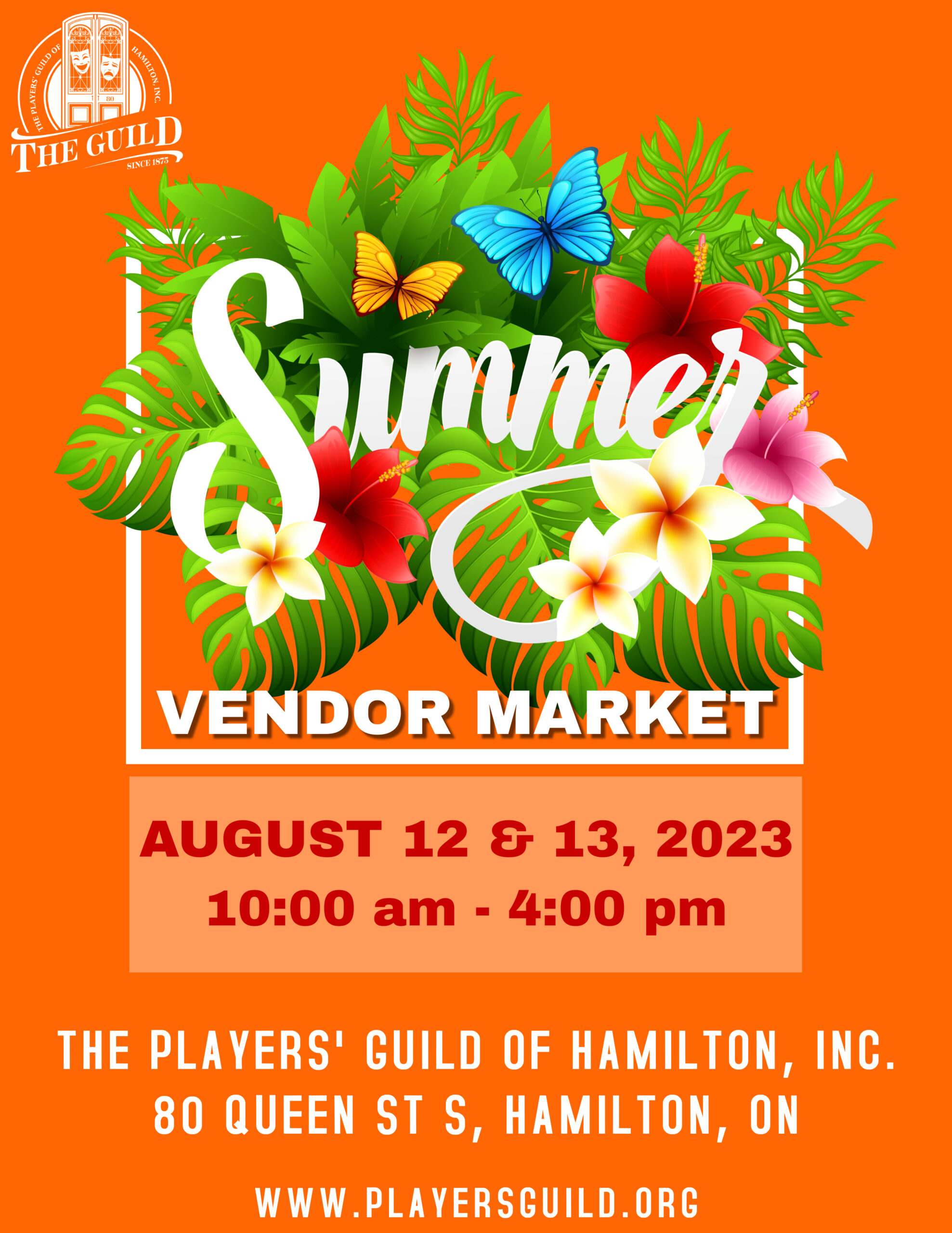 Special Events at The Guild Summer Vendor Market